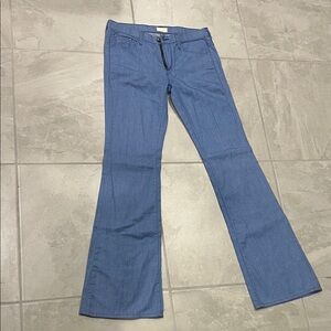 MOTHER Light Blue Flare Jeans